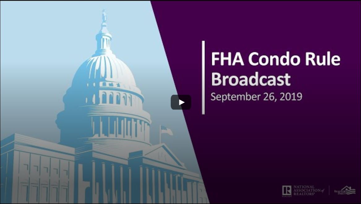 FHA Condo Rule Broadcast