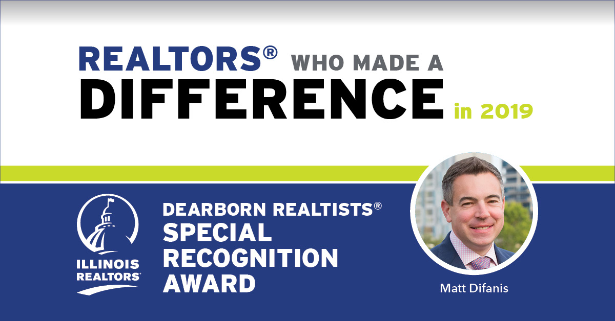 Dearborn REALTISTS® Special Recognition Award – Matt Difanis