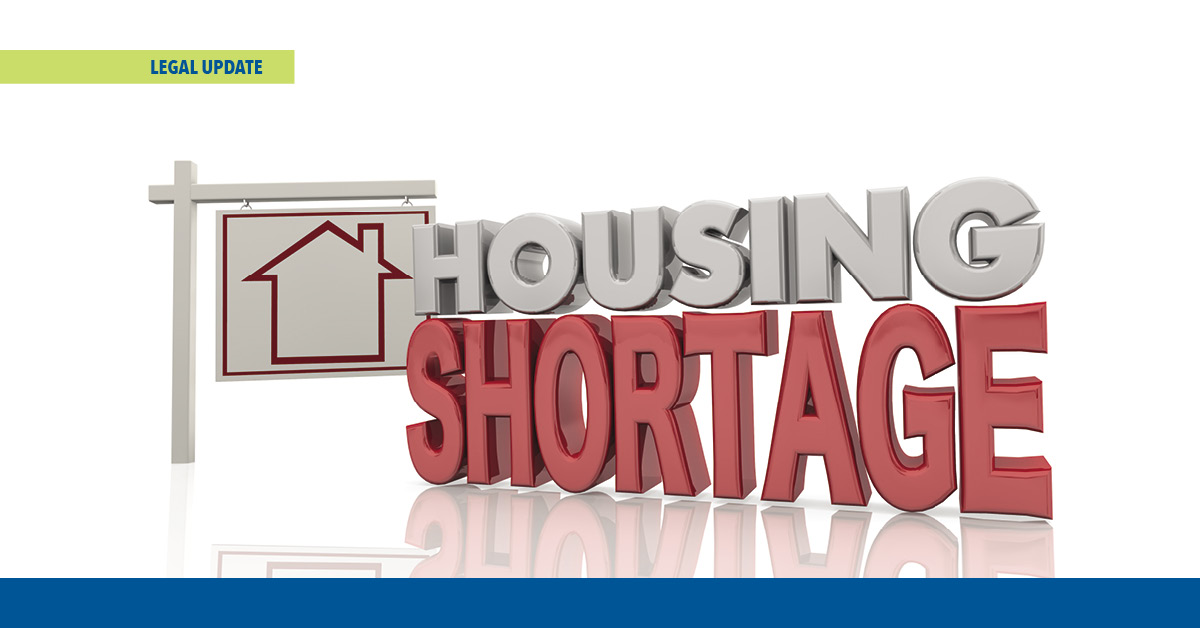 The low inventory of available residential housing across the state has created a competitive market in the residential real estate industry. The majority of calls to Illinois REALTORS® Legal Hotline center around issues generated by low inventory, competitive multiple offer situations and stiff competition for qualified buyers.