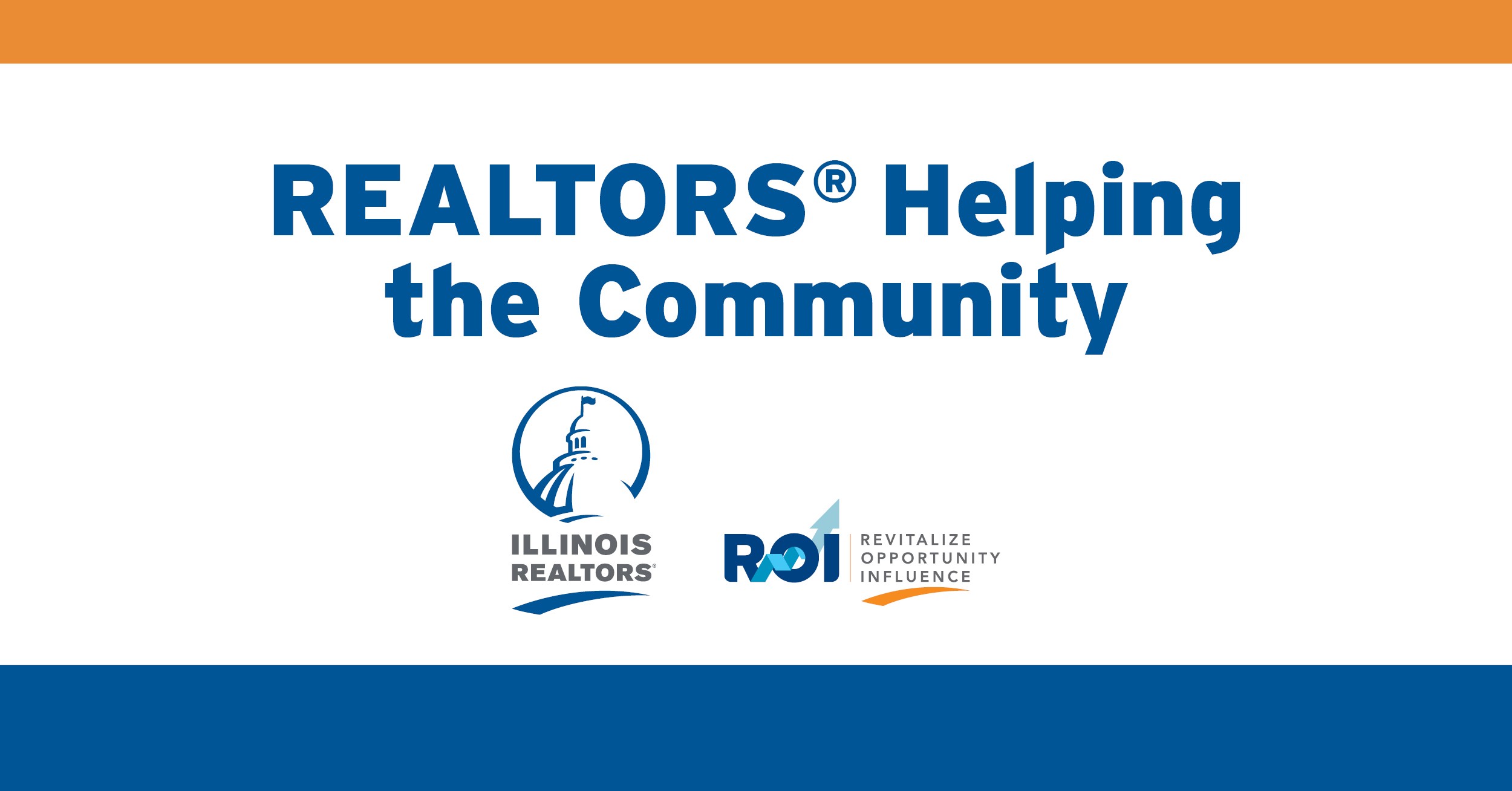 REALTORS® helping the community