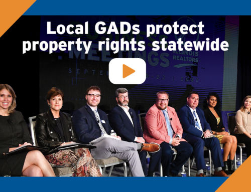 GADs explain why tackling local issues helps REALTORS® and property owners in all parts of Illinois