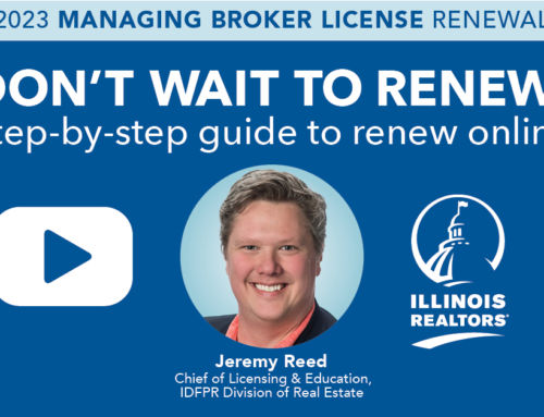 Video tutorial now available to help managing brokers renew licenses online