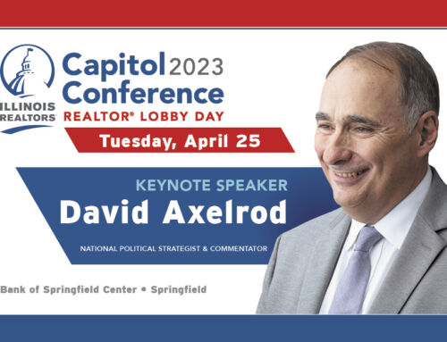 National political strategist David Axelrod to speak at 2023 Illinois REALTORS® Capitol Conference